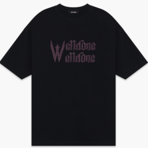 Welldone Rhinestone Black T shirt