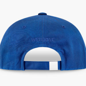 Welldone Washed Blue Printed Cap